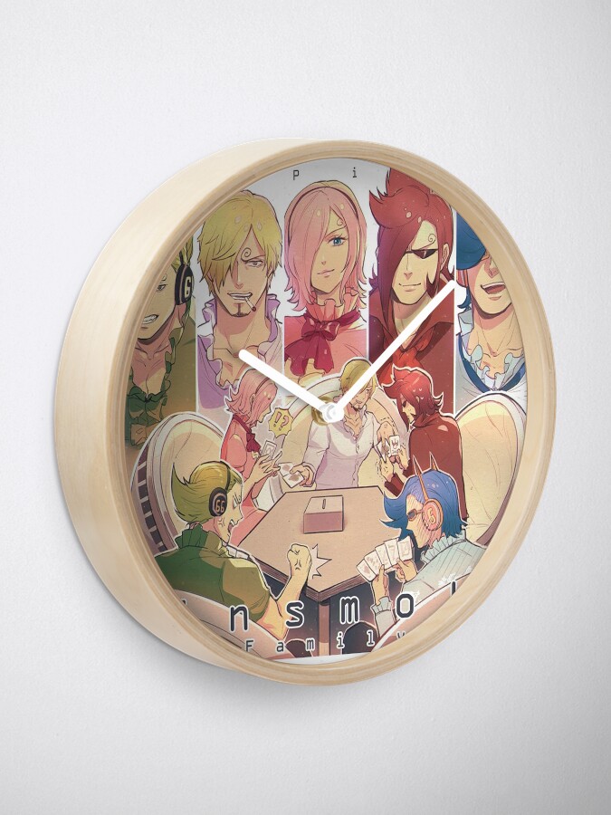 Sanji Vinsmoke Family One Piece Clock By Nathanielc1991 Redbubble