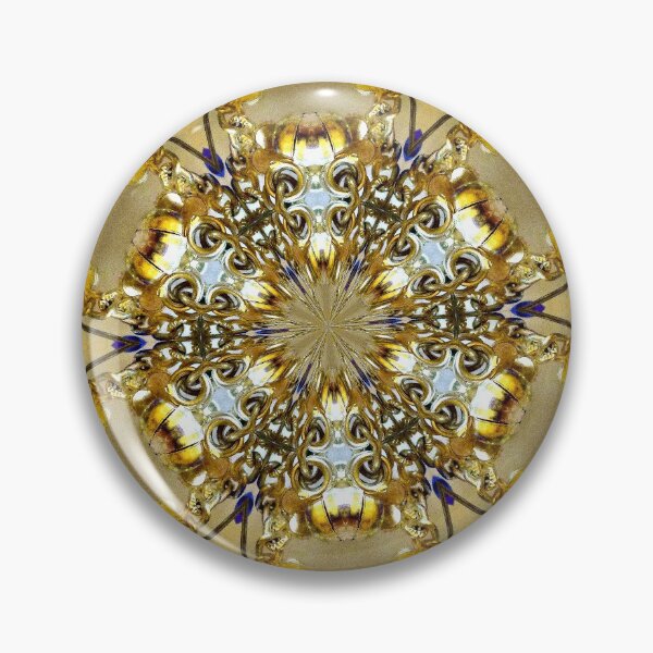 Item preview, Blue edged crystal mandala. designed and sold by MarilynBaldey7.