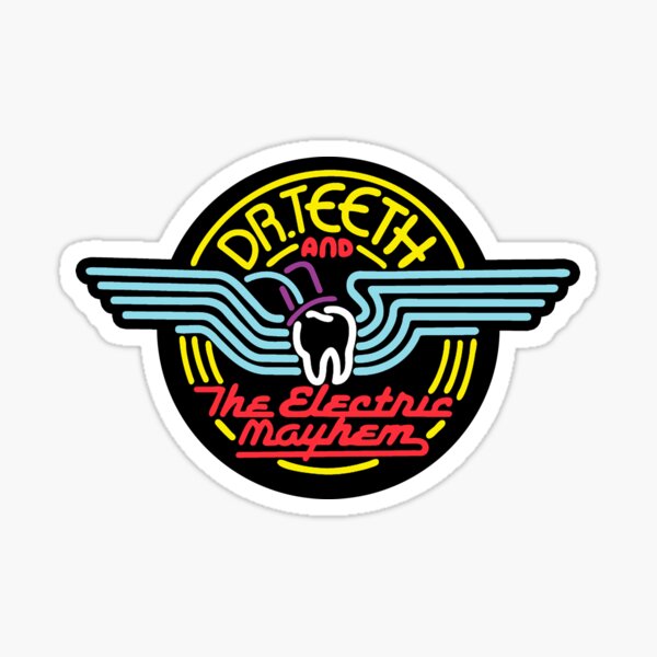 Dr.Teeth and the Electric Mayhem - Color Sticker