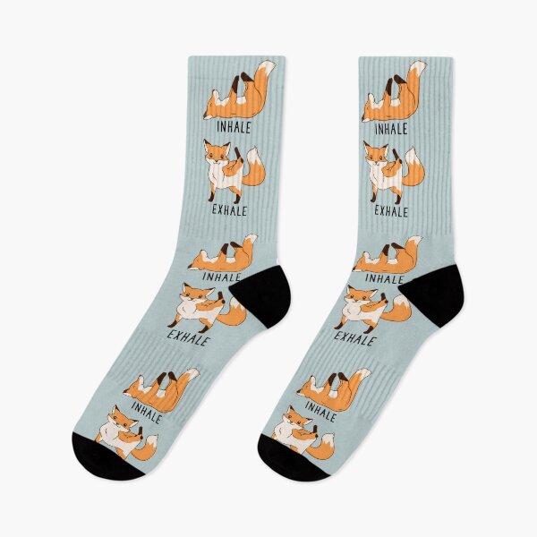 Item preview, Inhale Exhale Fox Yoga designed and sold by thepawster.