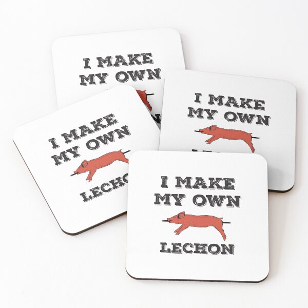 Item preview, I Make My Own Lechon Funny Filipino Food print designed and sold by jakehughes2015.