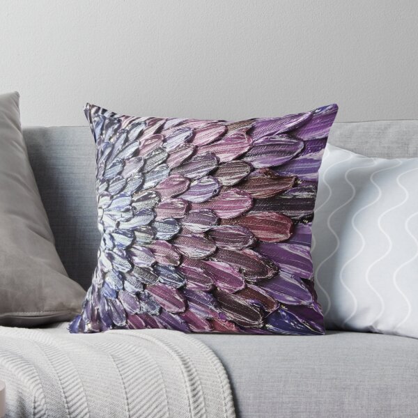 The Other Purple One Throw Pillow