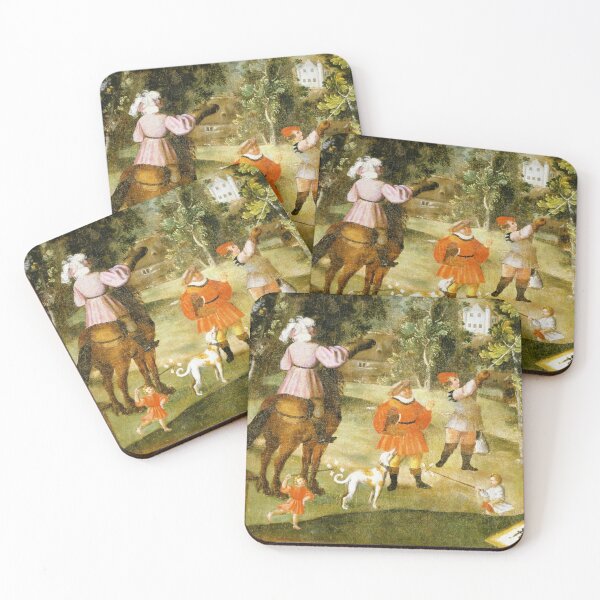 Item preview, July month Medieval scene designed and sold by Vintage Designs +.