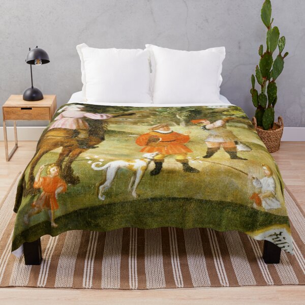 Item preview, July month Medieval scene designed and sold by Vintage Designs +.