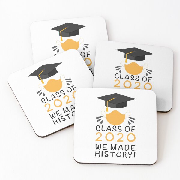 Item preview, Class of 2020 'We Made History!' , 2020 Seniors Quarantined ,Graduated Quarantined 2020 designed and sold by majidkacm.