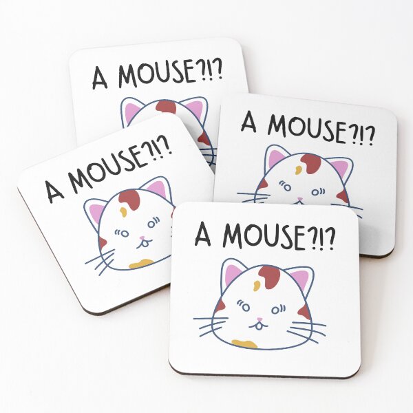 Item preview, A Mouse Scared Cat designed and sold by razvigod.