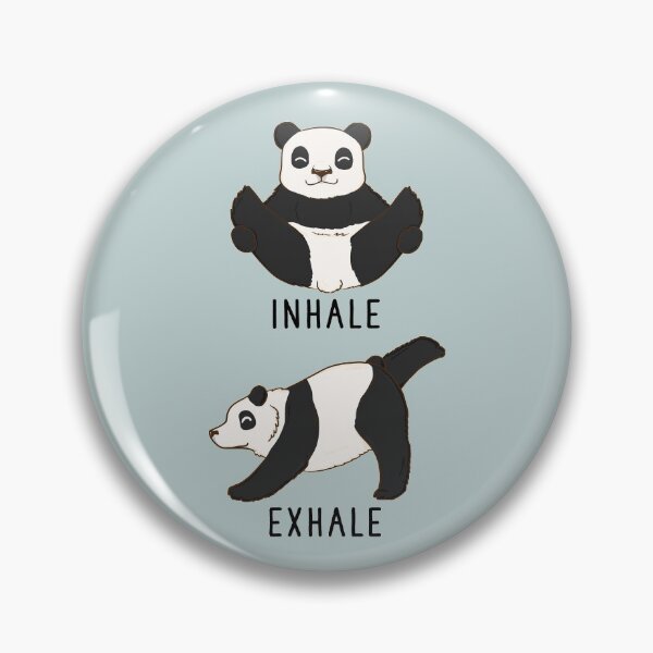 Item preview, Inhale Exhale Panda Yoga designed and sold by thepawster.
