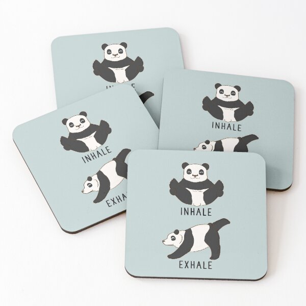 Item preview, Inhale Exhale Panda Yoga designed and sold by thepawster.