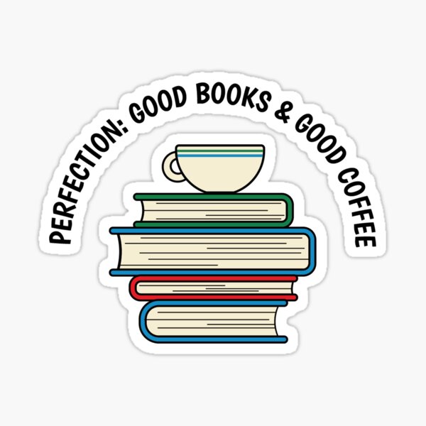 Item preview, Good Coffee Good Books Funny Nerdy Cute Book Reading product designed and sold by jakehughes2015.