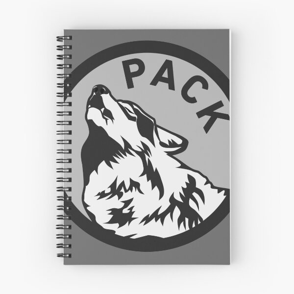 Item preview, Howling white wolf, part of the Pack designed and sold by MarkozeArts.