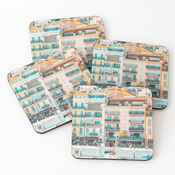 Item preview, Cannes Downtown City Print, Cannes Skyline, Old Town French Riviera, Yachts And Boats, City Marina Port In France designed and sold by radub85.