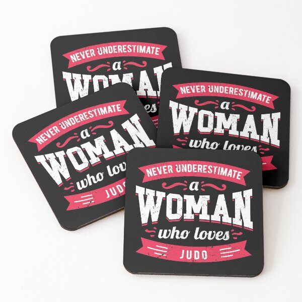 Item preview, Never Underestimate a Woman Who Loves Judo designed and sold by Orange Pieces.