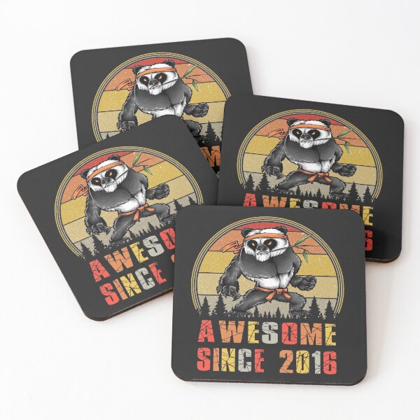 Item preview, 2016 Birthday Panda for Boys - Awesome Since 2016 designed and sold by RetroSunset.