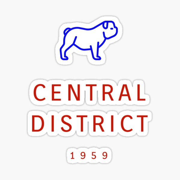 Item preview, Central District Bulldogs football club designed and sold by fourthreethree.