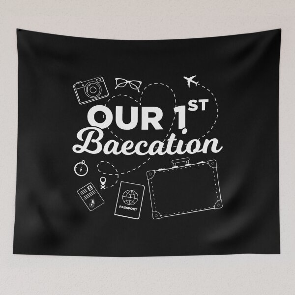 Item preview, Couples Vacation Our 1st Baecation design designed and sold by jakehughes2015.