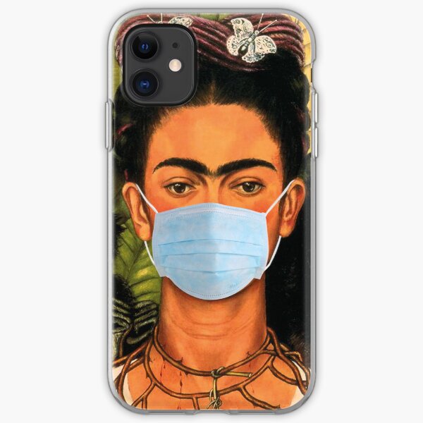 Frida Kahlo #StayHome iPhone Soft Case