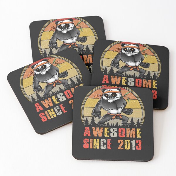 Item preview, 2013 Birthday Panda for Boys - Awesome Since 2013 designed and sold by RetroSunset.
