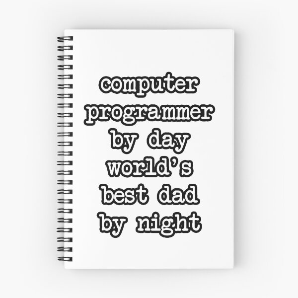 Item preview, computer programmer by day wolrd's best dad by night Computer Science daddy Gift designed and sold by Akmloza.