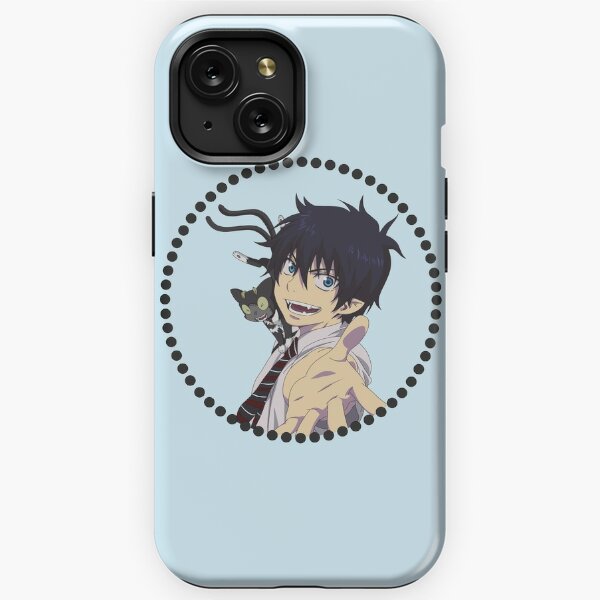 Rin Okumura and Kuro Blue Exorcist Ao No Exorcist