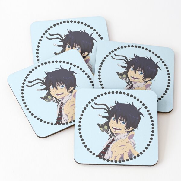 Aperçu de l'œuvre Rin Okumura et Kuro - Blue Exorcist - Ao No Exorcist créée et vendue par vcook10.