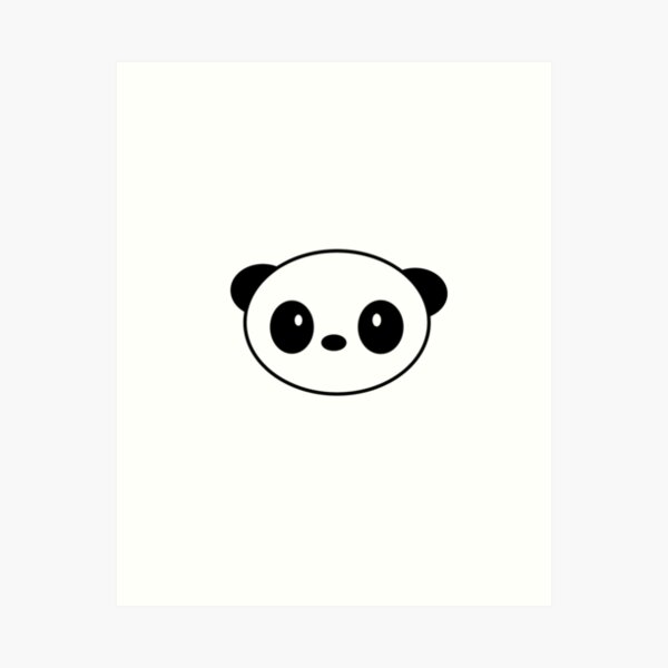 Panda Art Print