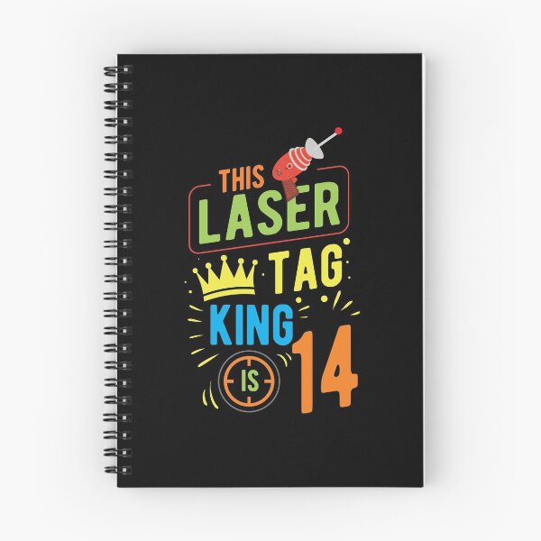 Item preview, This Laser Tag King Is 14 14th Birthday Recreational Gift designed and sold by haselshirt.