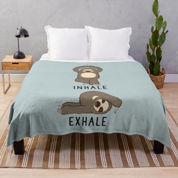 Item preview, Inhale Exhale Sloth Yoga designed and sold by thepawster.