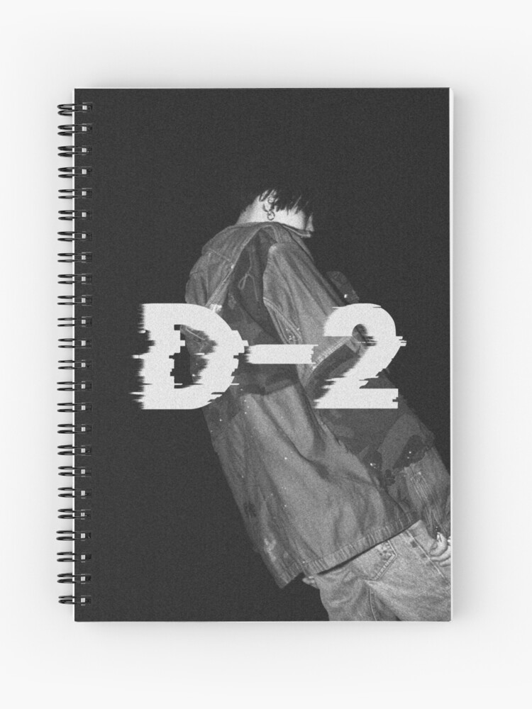D-2 Agust D Album Cover | Spiral Notebook