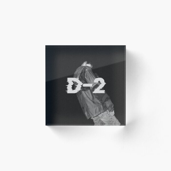 D-2 Agust D Album Cover Acrylic Block