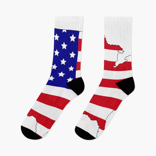 Item preview, usa flag map  designed and sold by rashadat.