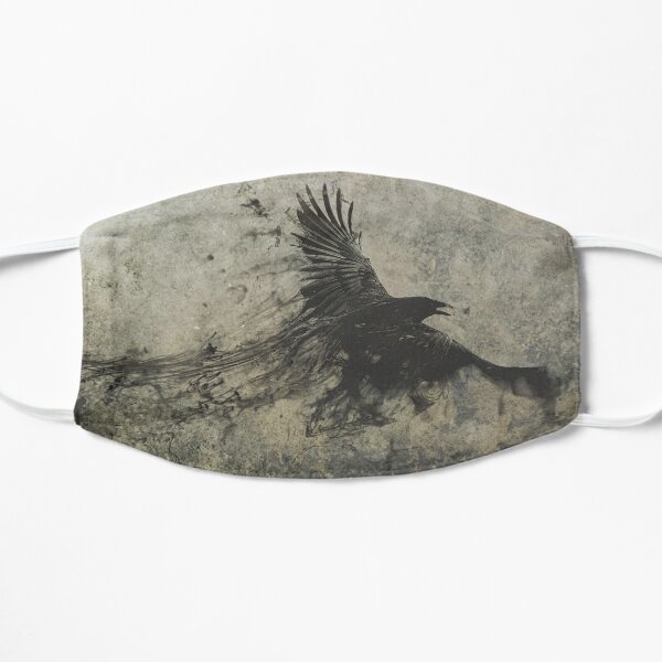 raven textured Mask