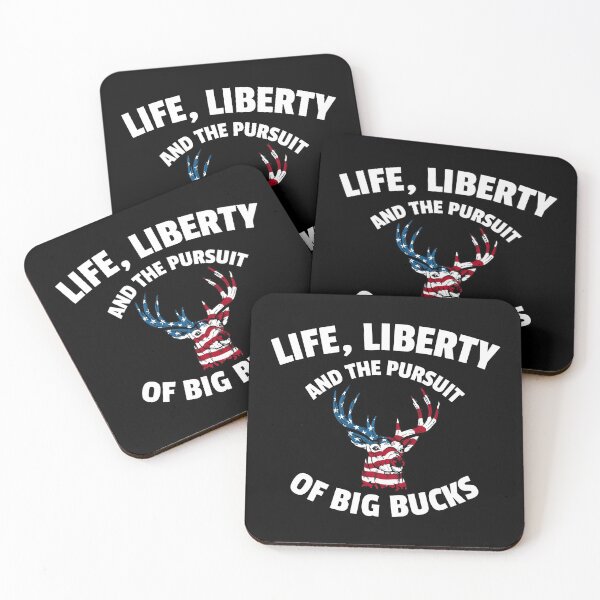 Item preview, American Flag Deer 4th of July - The Pursuit of Big Bucks graphic designed and sold by jakehughes2015.