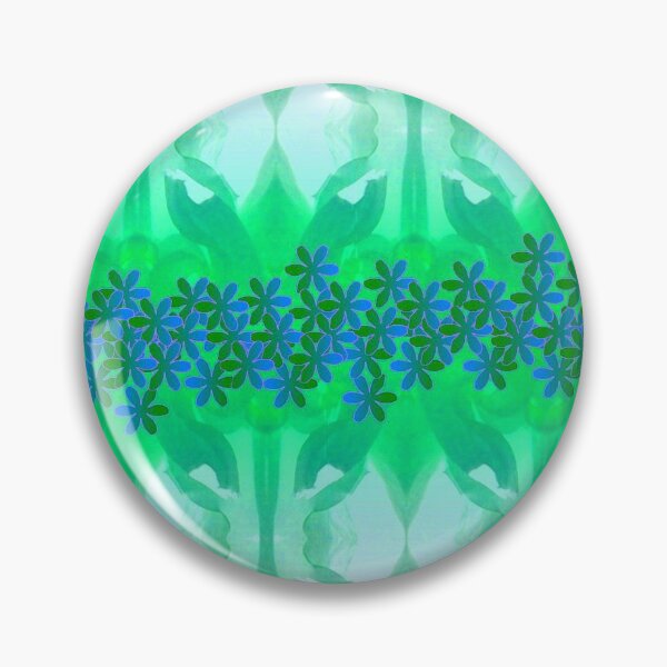 Item preview, Soft green with blue daisies. designed and sold by MarilynBaldey7.
