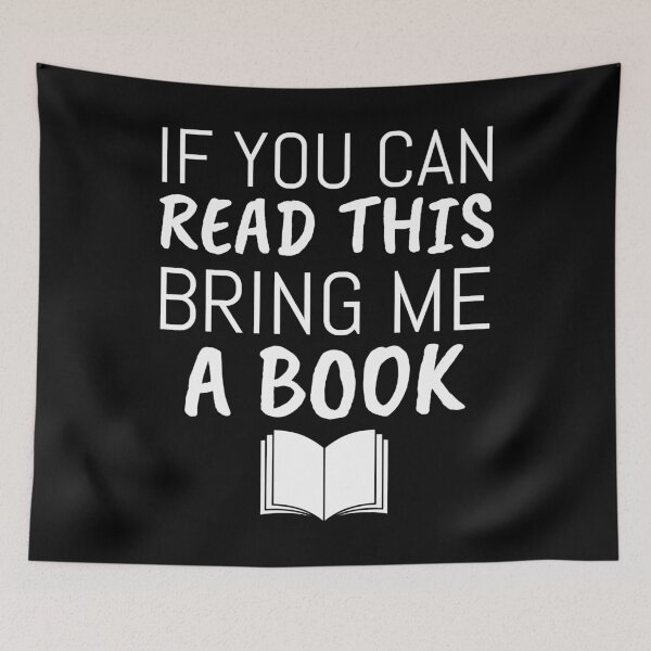 Item preview, Funny If You Can Read This Bring Me A Book Reading print designed and sold by jakehughes2015.