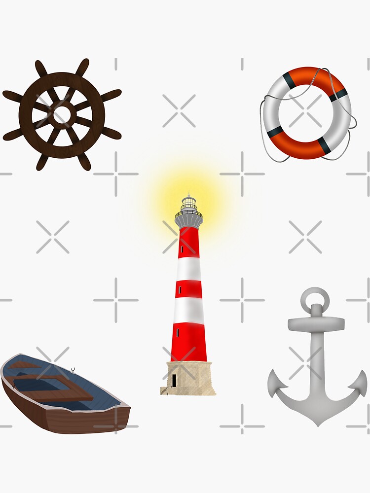 Coastal Sticker Set by kmg-design