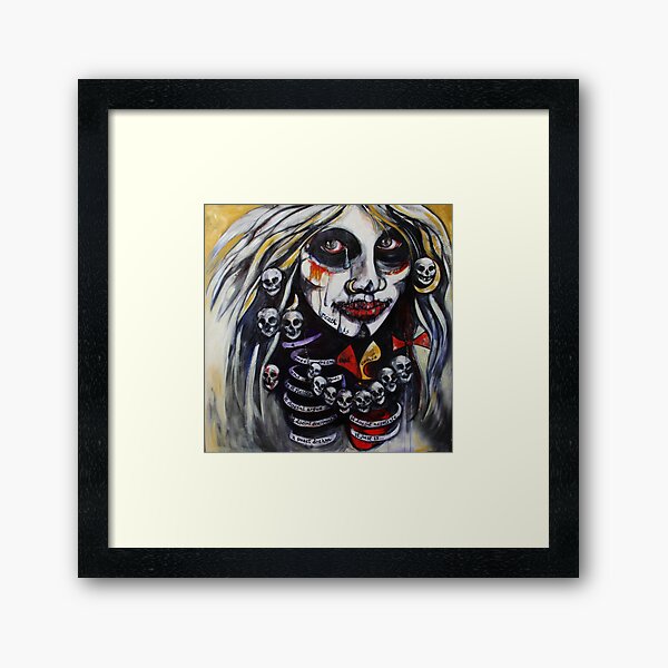 Death Is... But A Dream Framed Art Print