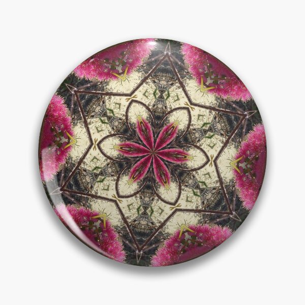 Item preview, Bottle brush mandala designed and sold by MarilynBaldey7.