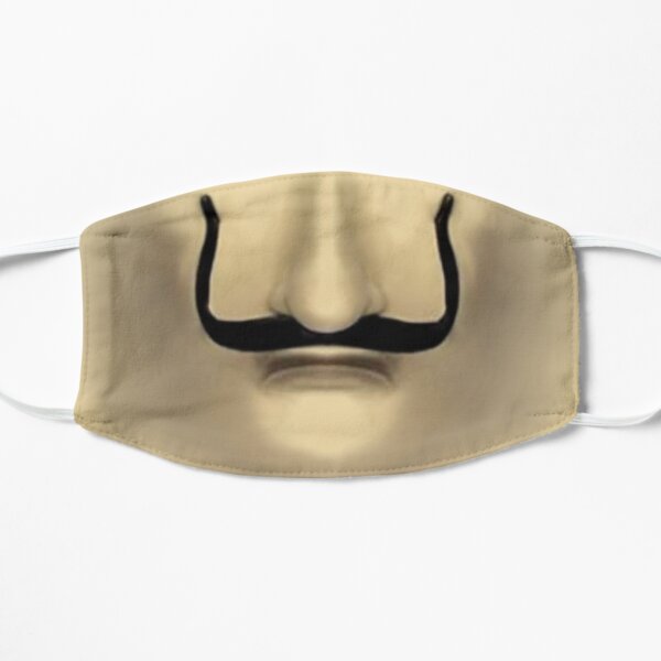 selvador dali face mask for coronavirus covid 19 Flat Mask