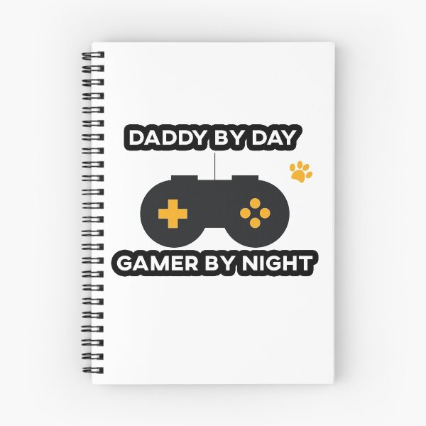 Item preview, Daddy by Day Gamer by Night Funny Video Game Gift for Game Player  for dog lovers  designed and sold by Akmloza.