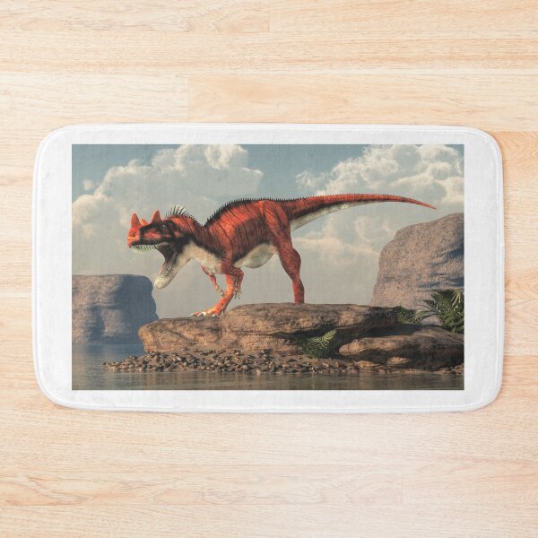 Item preview, Ceratosaurus by an Arid Lake designed and sold by Daniel Eskridge.