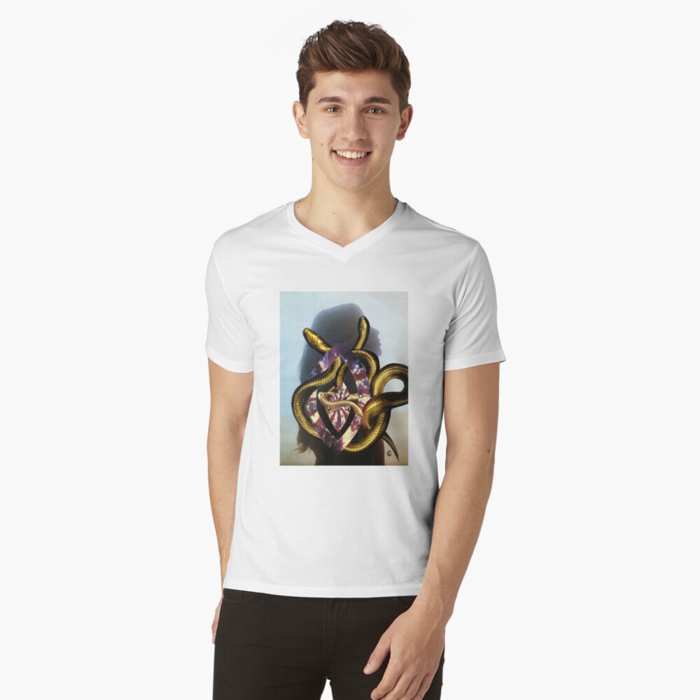 Item preview, V-Neck T-Shirt designed and sold by atelierdeceza.