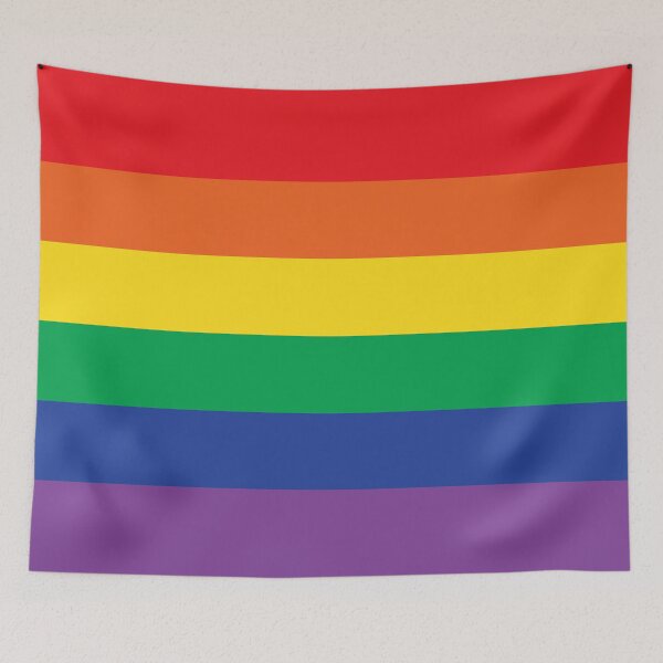 Item preview, Bold Colorful Rainbow Stripes designed and sold by Yasmeen Refai.