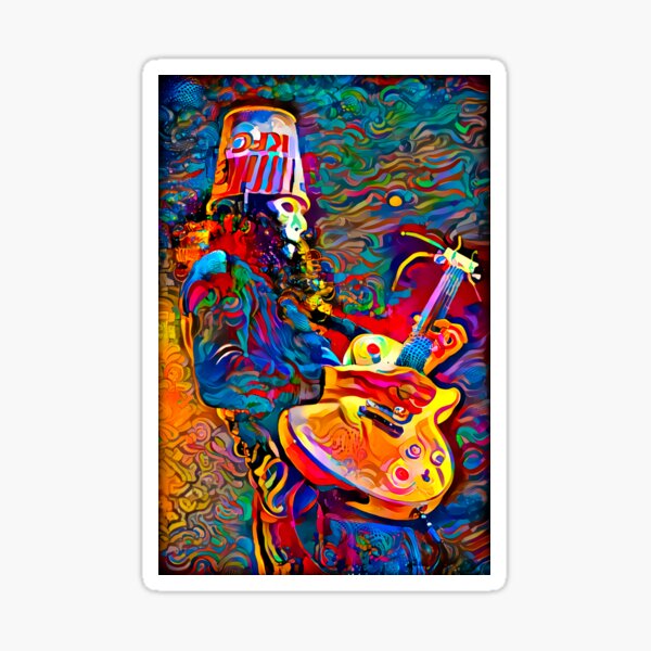 Item preview, Buckethead Rainbowaves designed and sold by Eratas.
