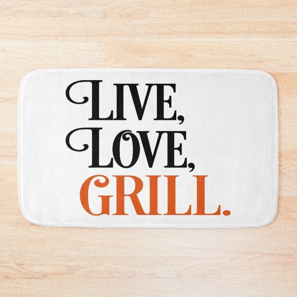 Item preview, Live, love, grill designed and sold by Vectorqueen.