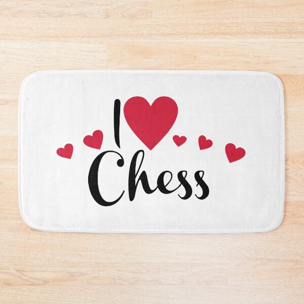 Item preview, I love chess designed and sold by Vectorqueen.