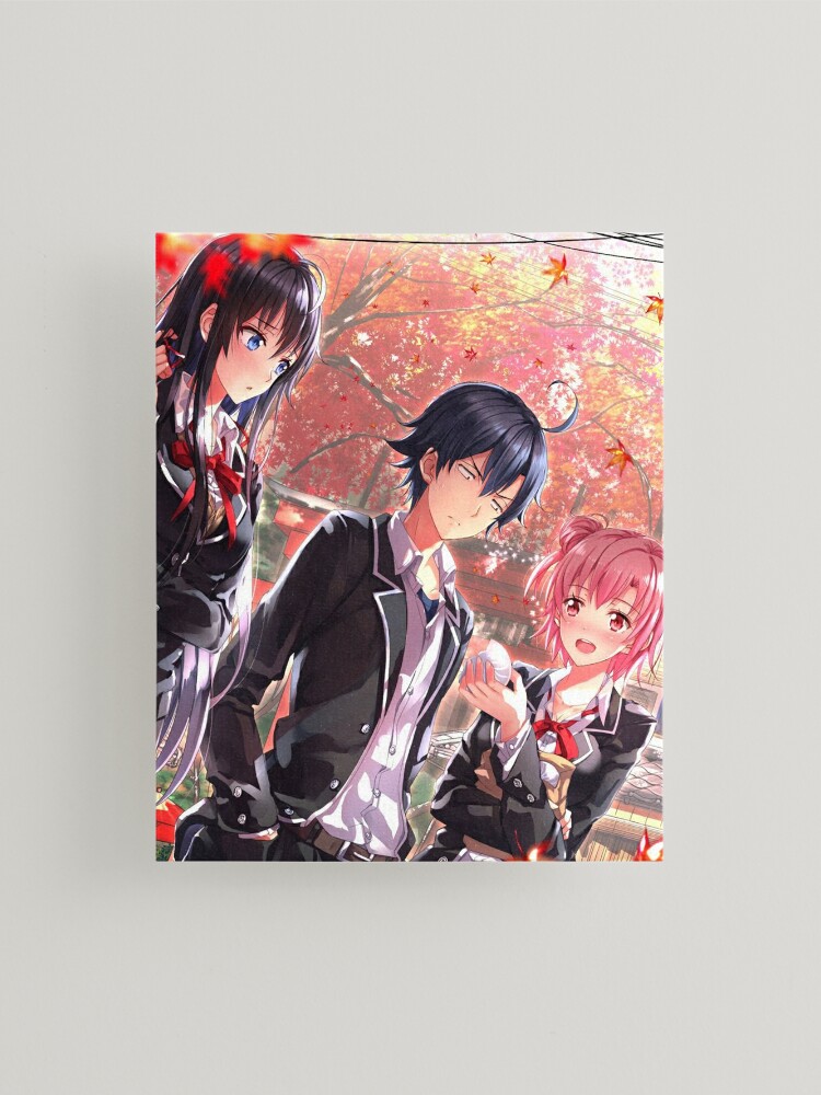 Yahari Ore no Seishun Love Comedy wa Machigatteiru Art Board Print by  Laramenhur