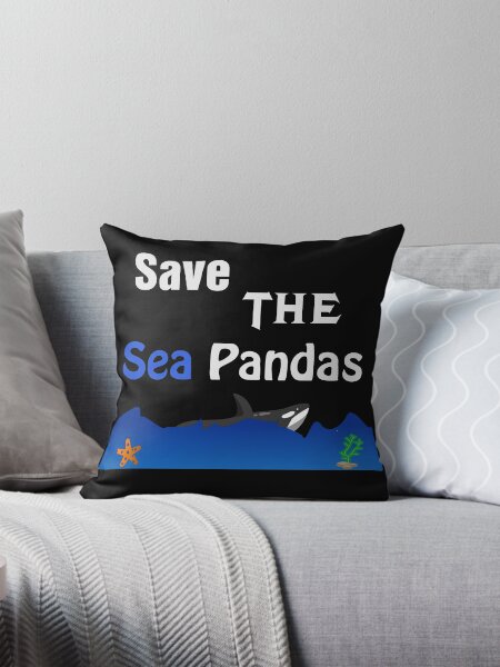 Artikel-Vorschau von Rette das Meer Pandas Orca Killerwal, designt und verkauft von SparkleLiveLife.