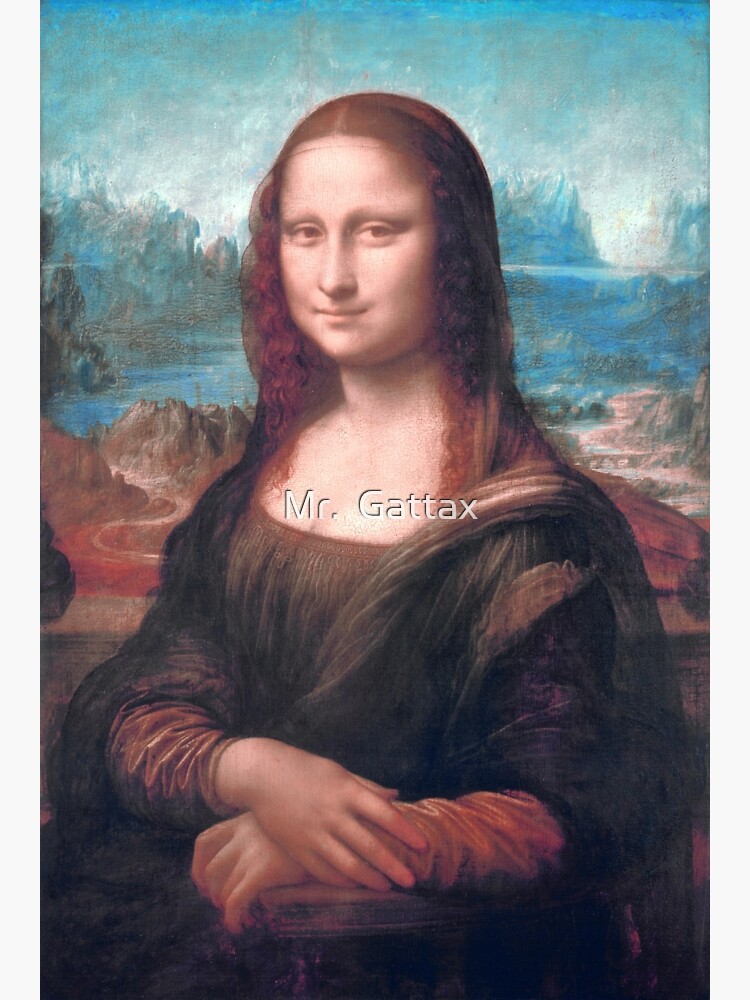 Discover Monalisa by Leonardo Da Vinci (Digitally Restored and Enhanced) Canvas