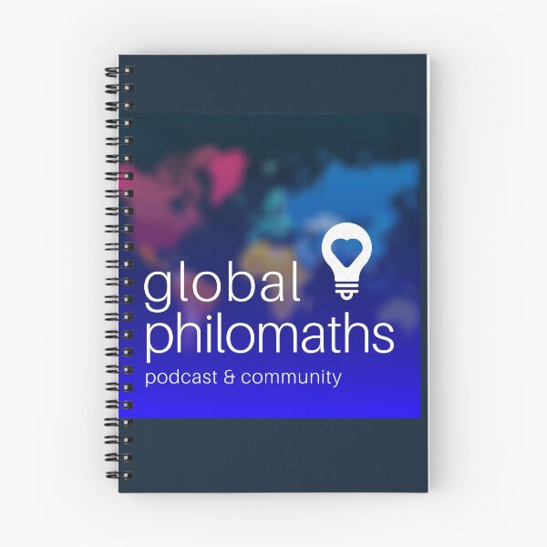 Item preview, Global Philomaths - Podcast Cover - Color designed and sold by Natalie Esparza.