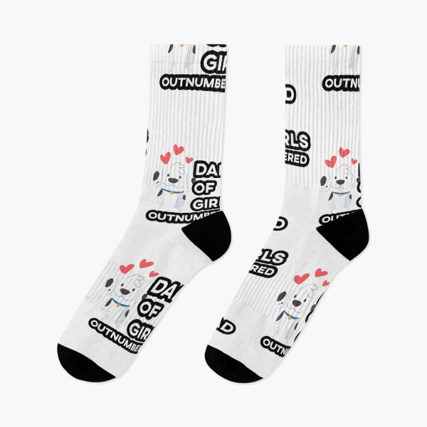 Item preview, Dad of Girls Outnumbered Humor Mens Graphic Novelty Sarcasm Funny  designed and sold by Akmloza.